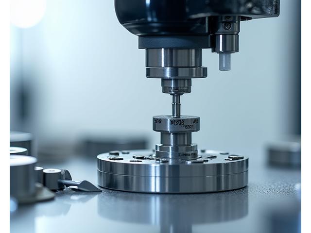 3차원 측정기를 사용하여 금속 부품 정밀 검사